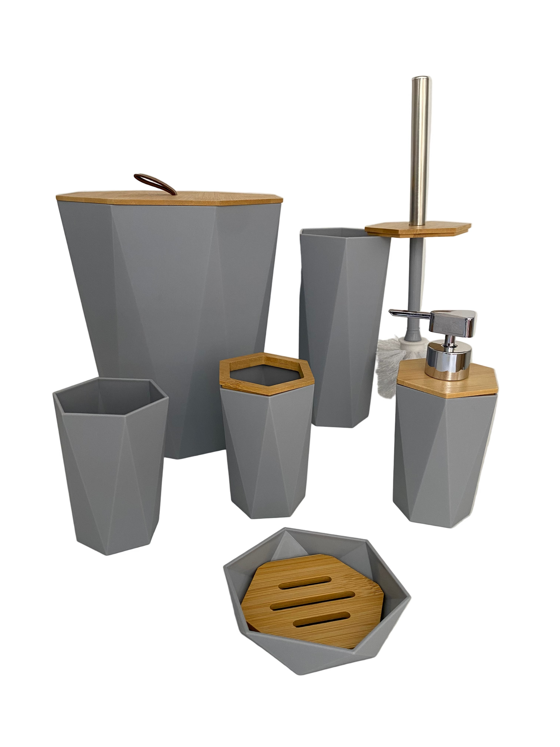 6 PCs Bathroom Set
