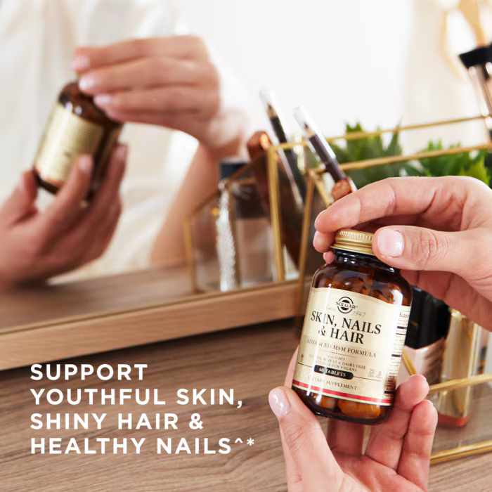 Solgar Skin Hair and nails 60 tablets - Medaid International