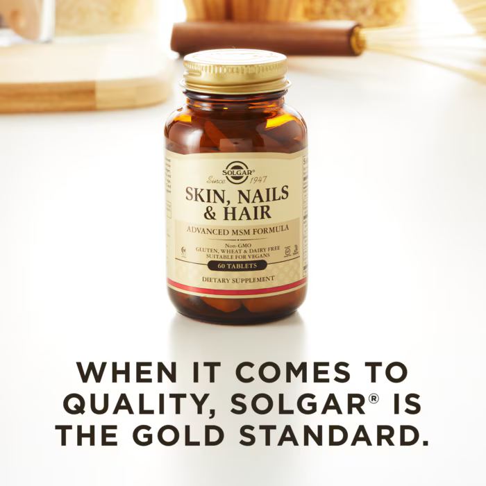 Solgar Skin Hair and nails 60 tablets - Medaid International