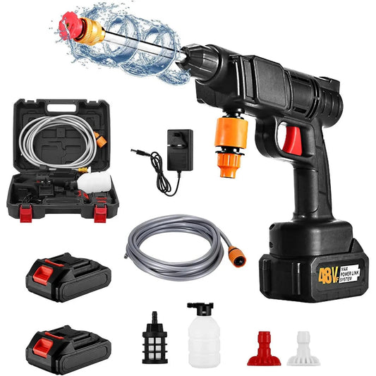 Electric High Pressure Water Spray | Dual Battery رشاش مياه كهربائي عالي الضغط ببطاريتين