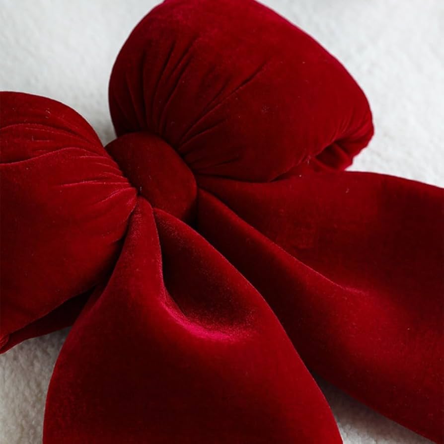 Christmas Tree Decoration Xmas Wreaths - Bowknot Ornament