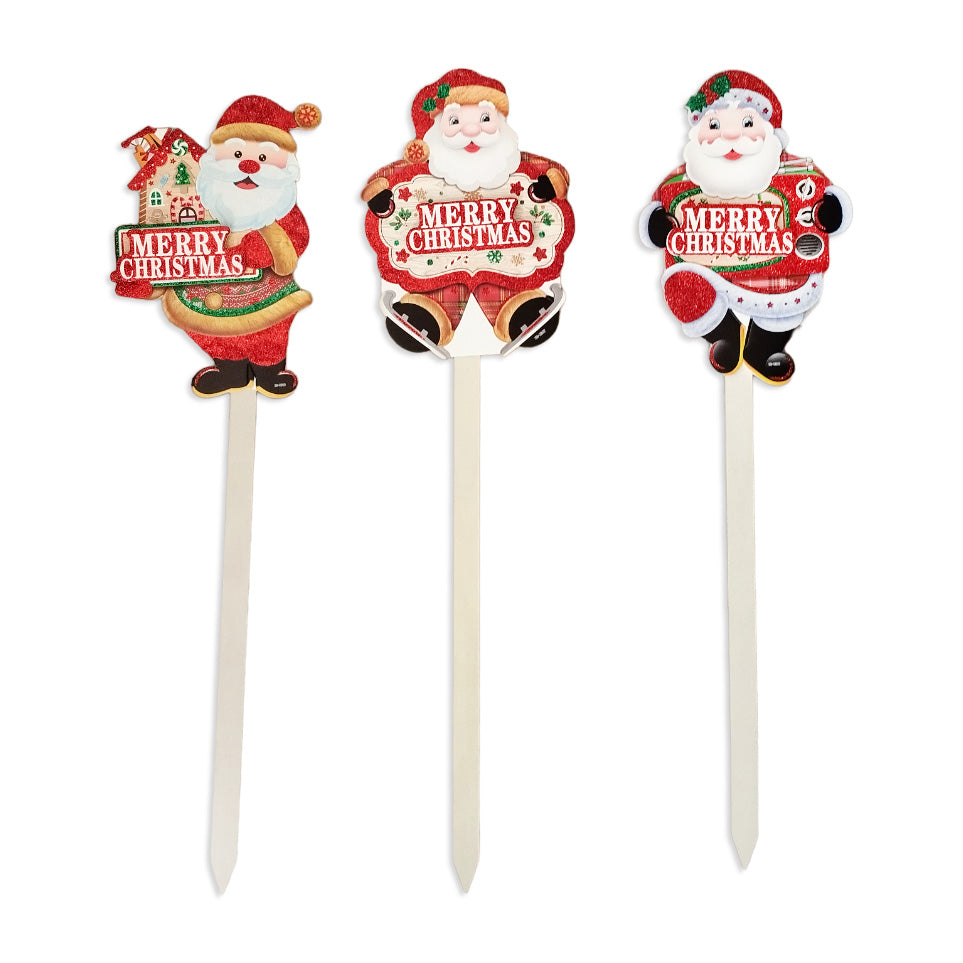 Santa Clause Stick  Decoration , 74 cm