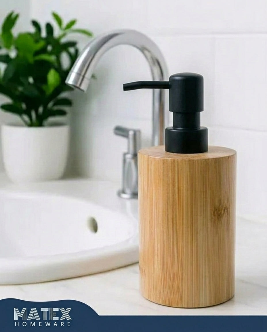 Bamboo Liquid Soap Dispenser 450ml