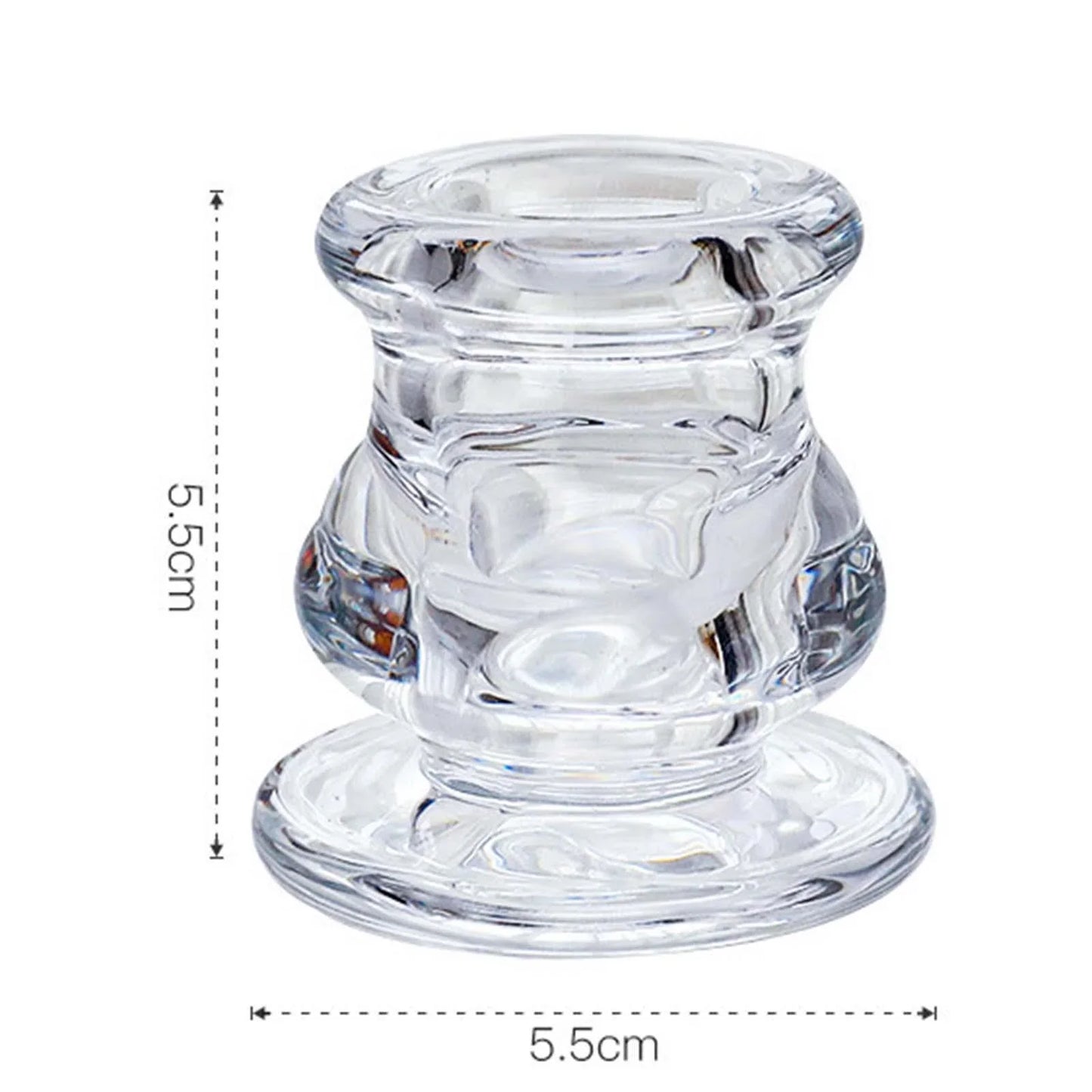 Glass Candle Holder