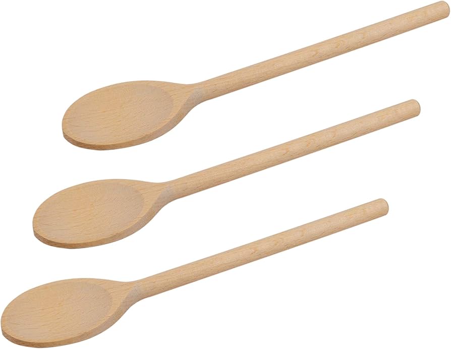 Phoenix,1 Pc   Oval Wooden Spoon (30 cm )