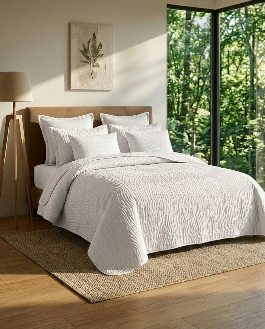 WhisperWave Bedspread Set (6pcs)