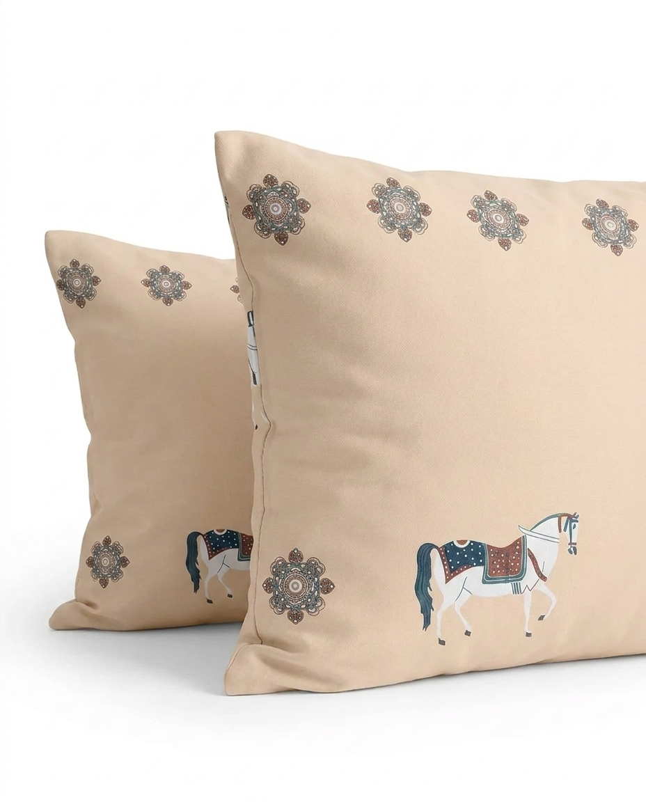 Arabian Heritage 220TC Cotton Pillow Case (2pcs)
