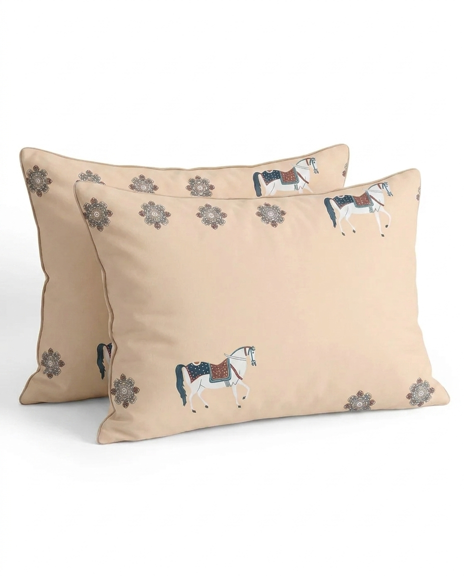 Arabian Heritage 220TC Cotton Pillow Case (2pcs)