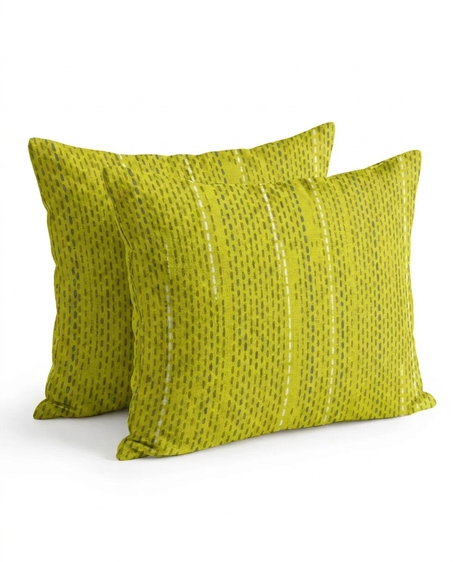 GoldenMist Cotton Pillow Case (2pcs)