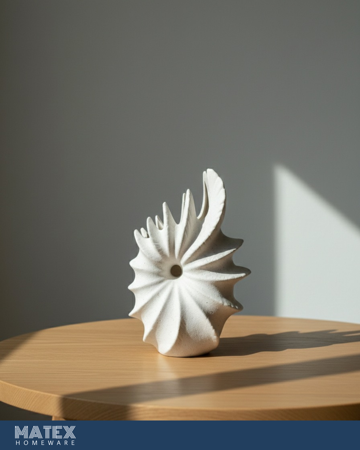 Aurelia Spiral Ceramic Vase