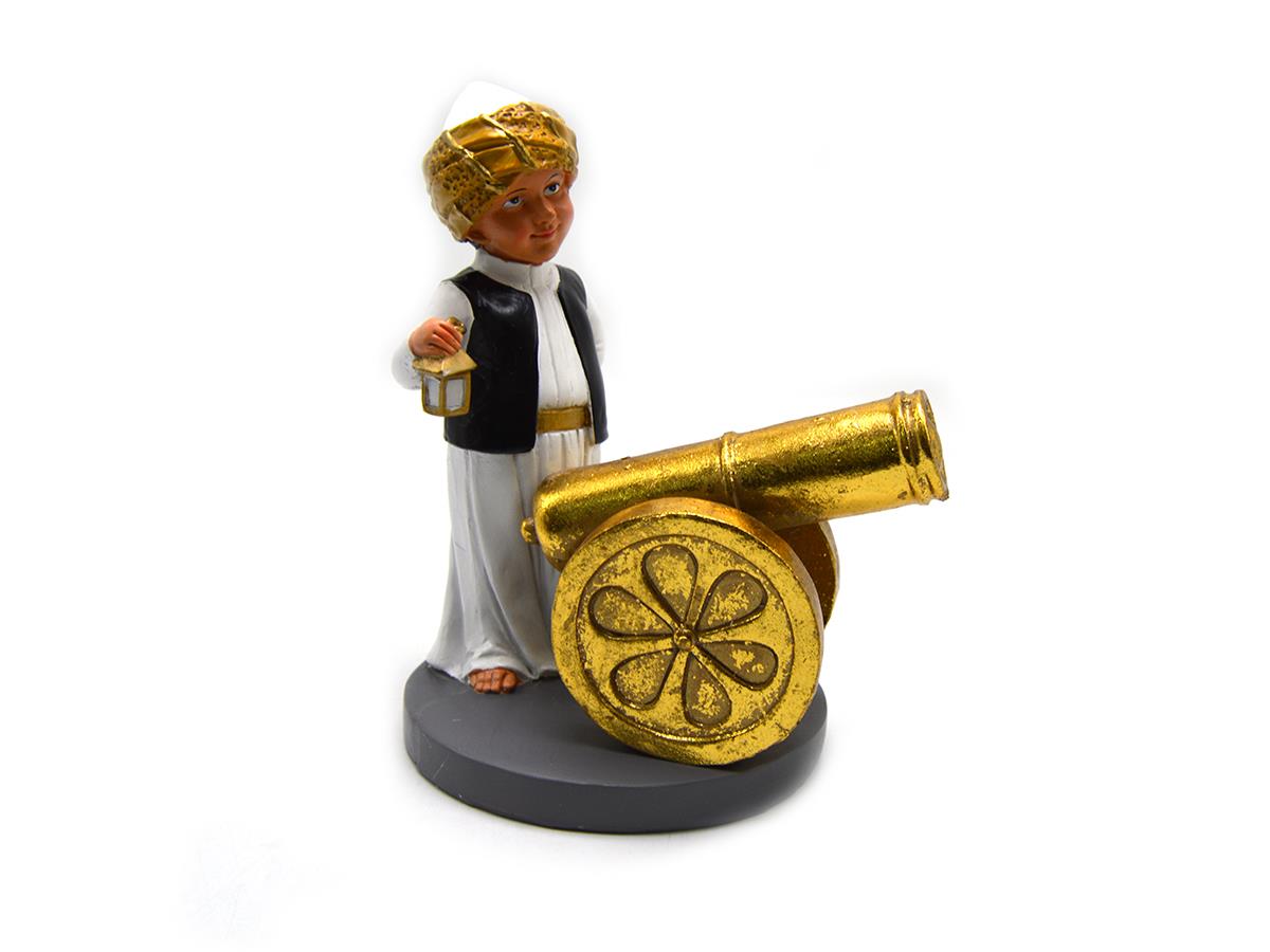 Decorative Ramadan Character Artillery Porcelain Figurine