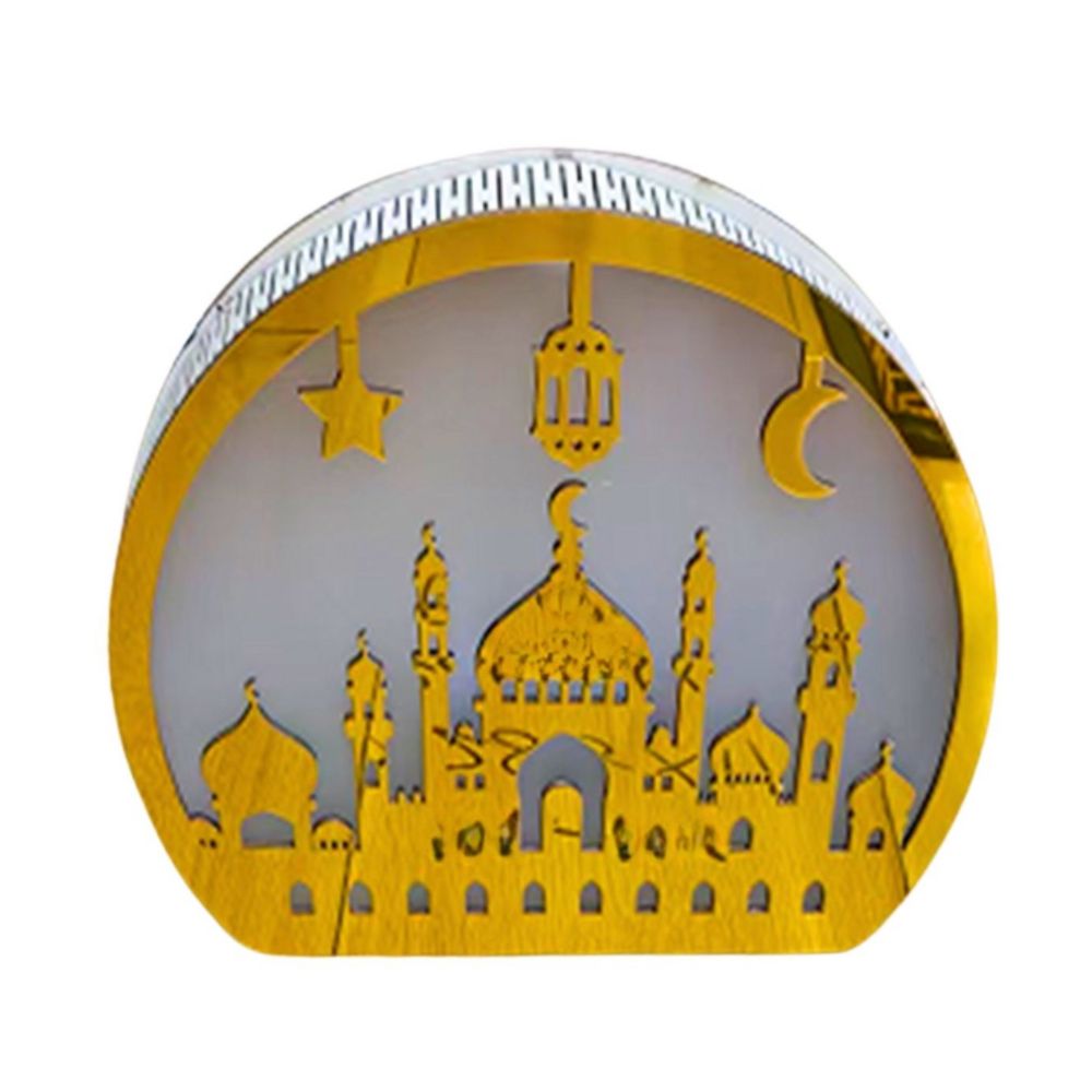 Ramadan Mosque Table Decoration With Light