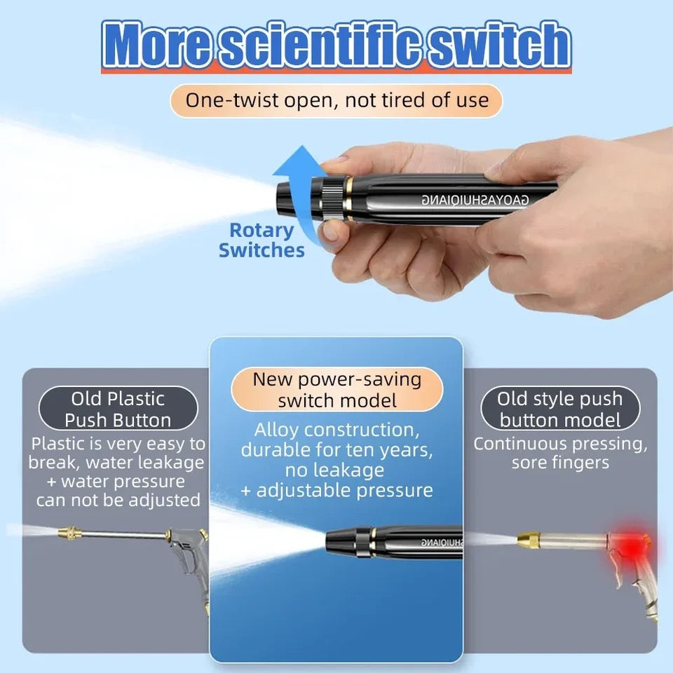 Adjustable High Pressure Spray Nozzle Water Gun - Medaid International