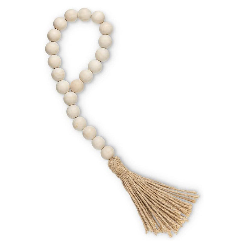 25  CM Wooden Beads String Garland with Cord