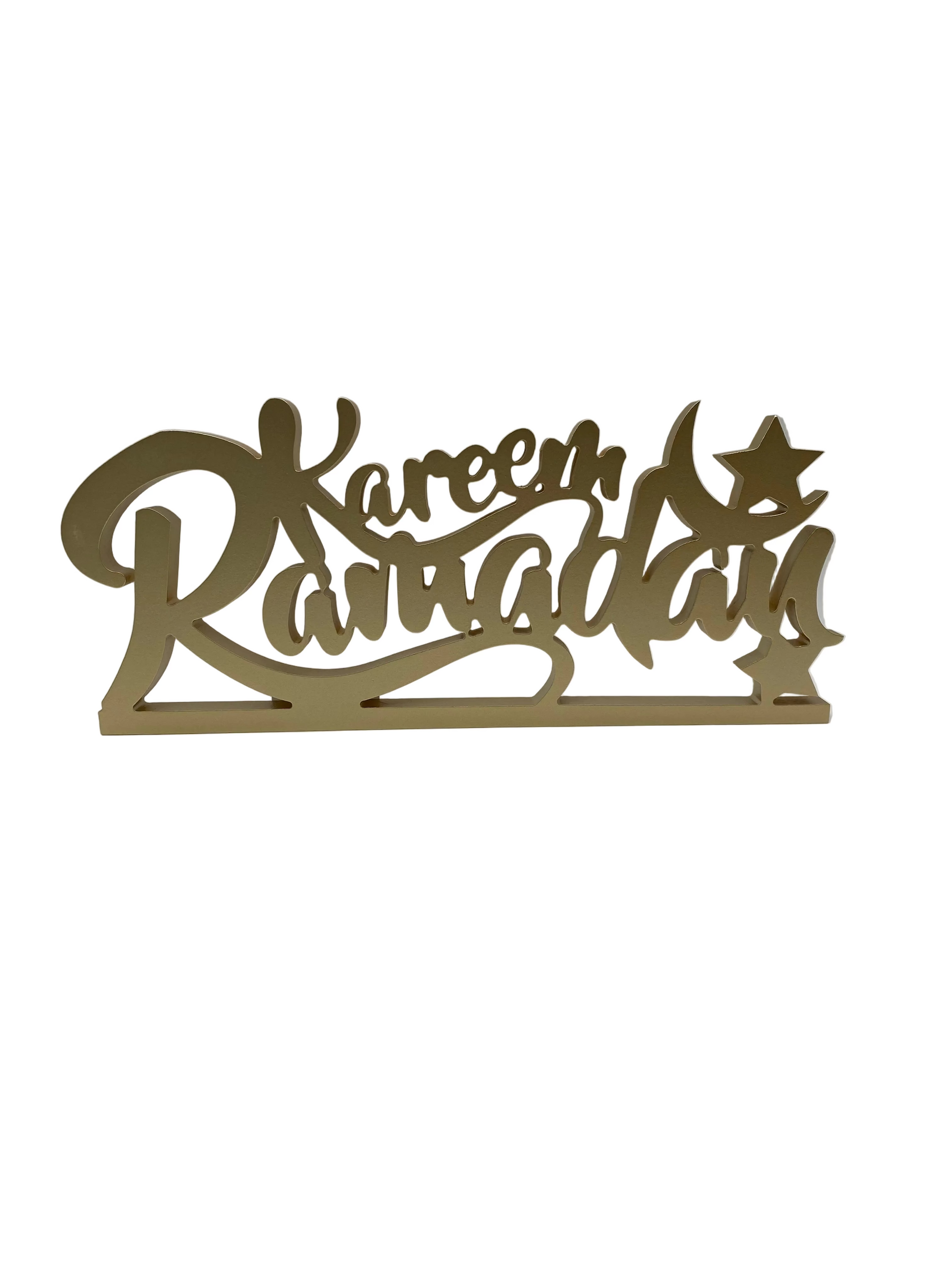Ramadan Wood Decoration