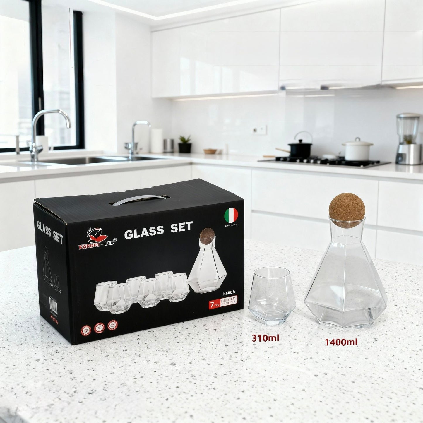 7 Pcs Glass Set