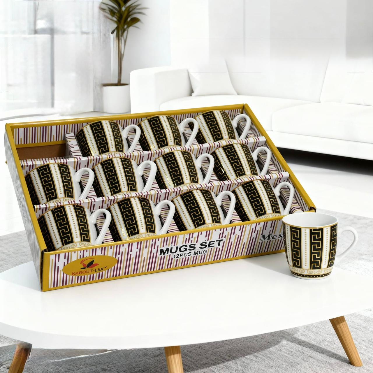 Mexico,12 Pcs Tea Mugs Set