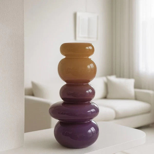 Round Glass Vase