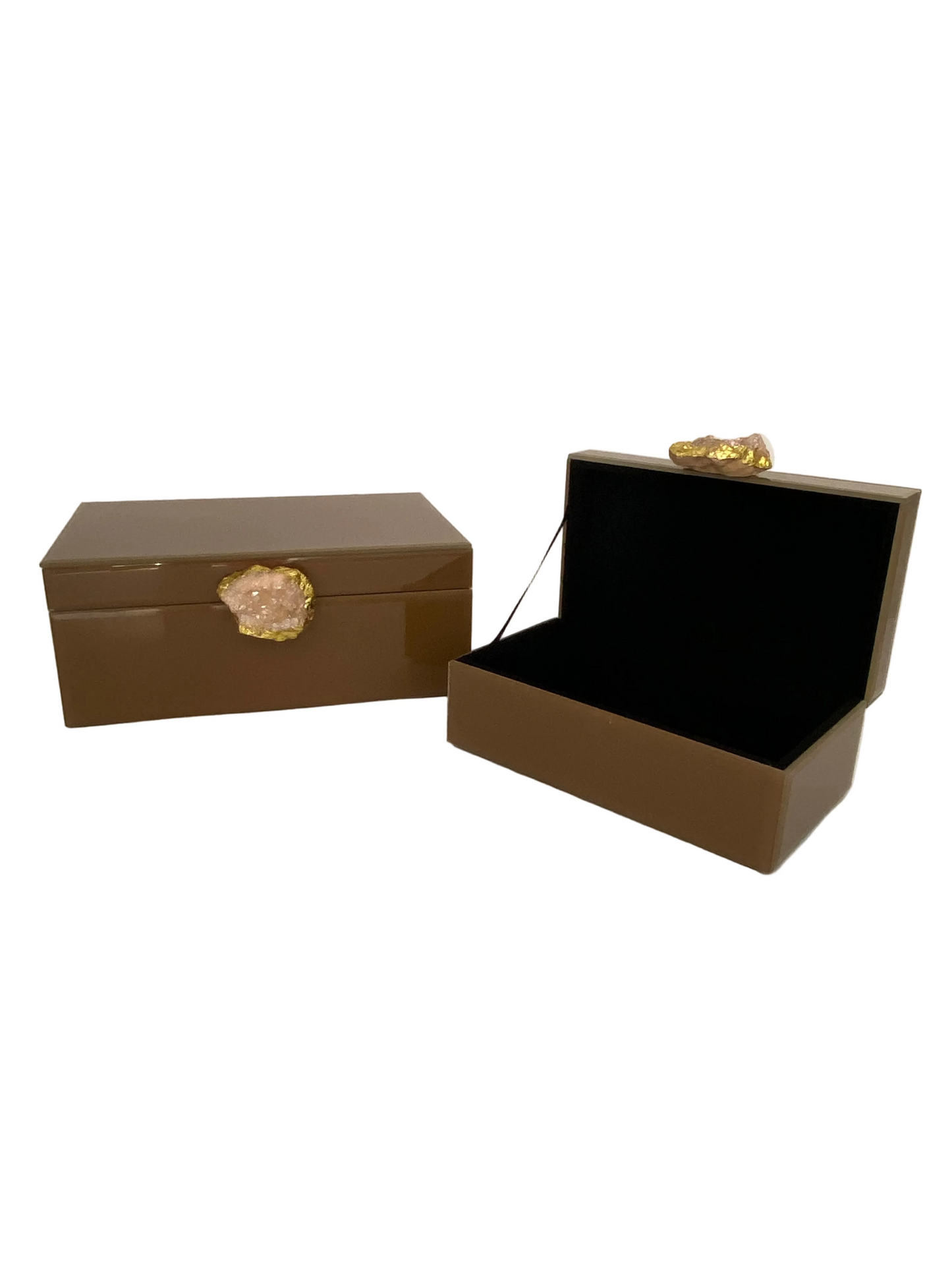 2 Pcs Crystal Box Set