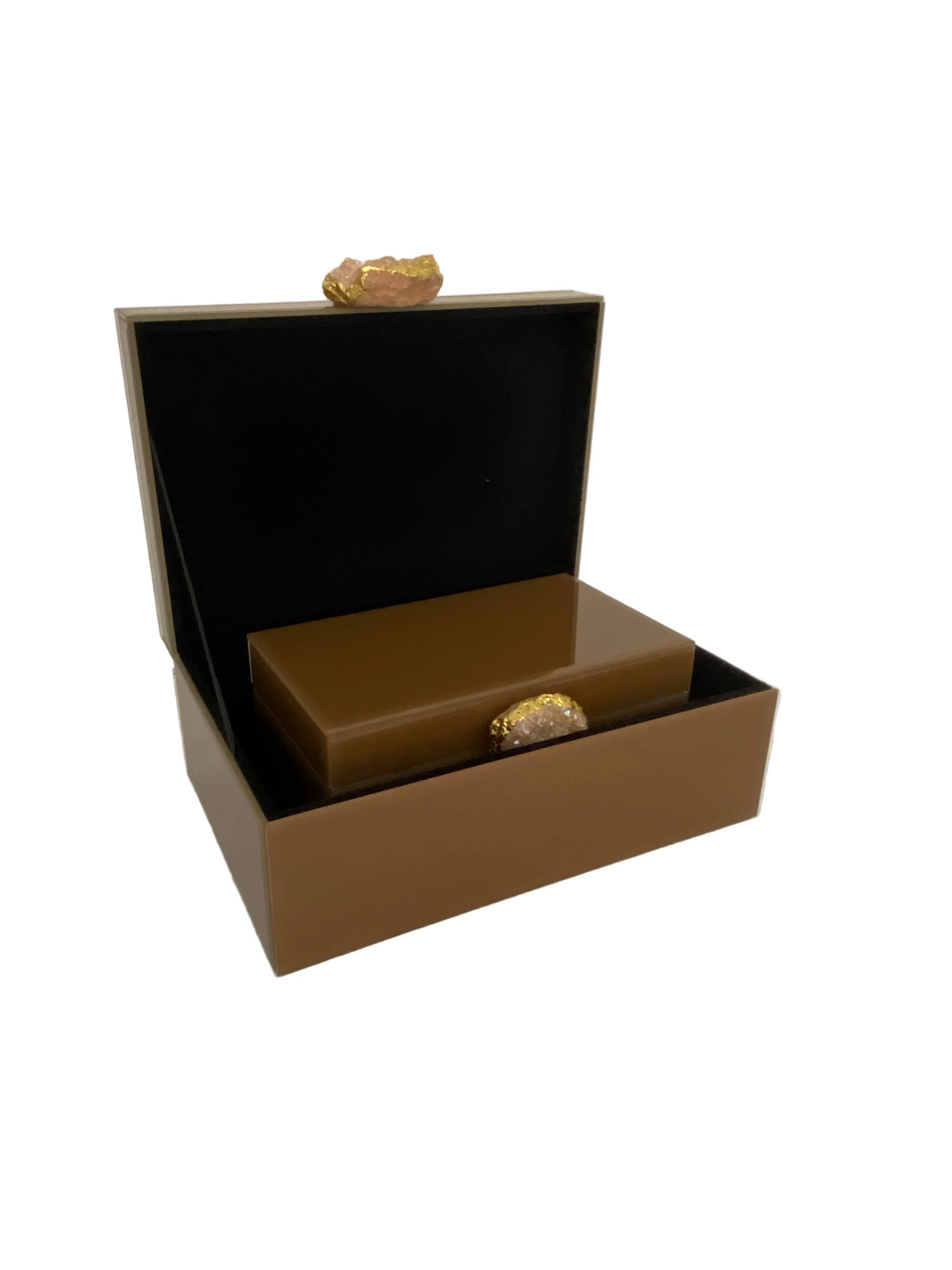 2 Pcs Crystal Box Set