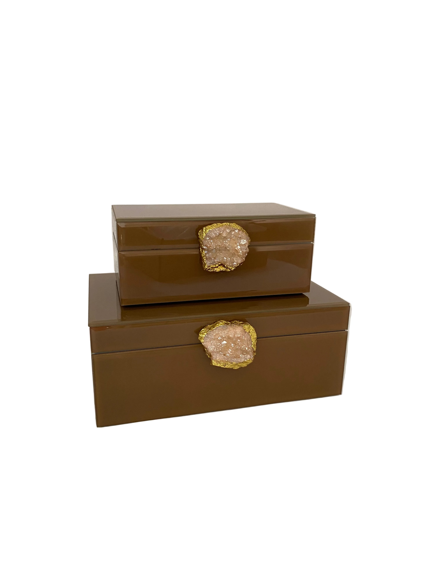 2 Pcs Crystal Box Set
