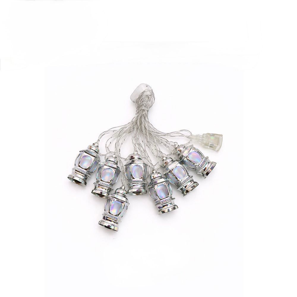 Ramadan 20 Pcs Lantern String Lights Colorful  Light 4M