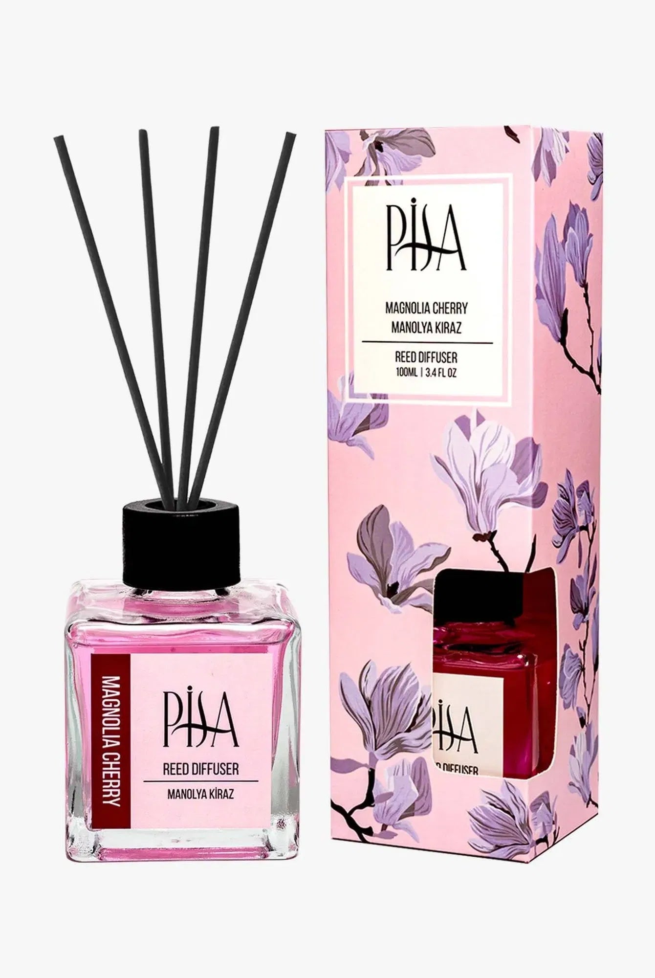 Pisa,  Magnolia Cherry  Reed Diffuser
