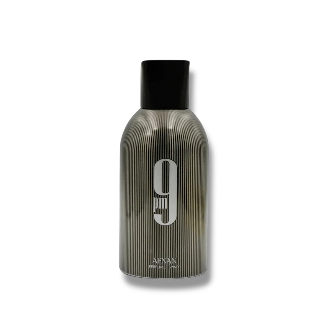 Afnan Deodorant 9 pm for Man Spray 250 ml - Medaid International