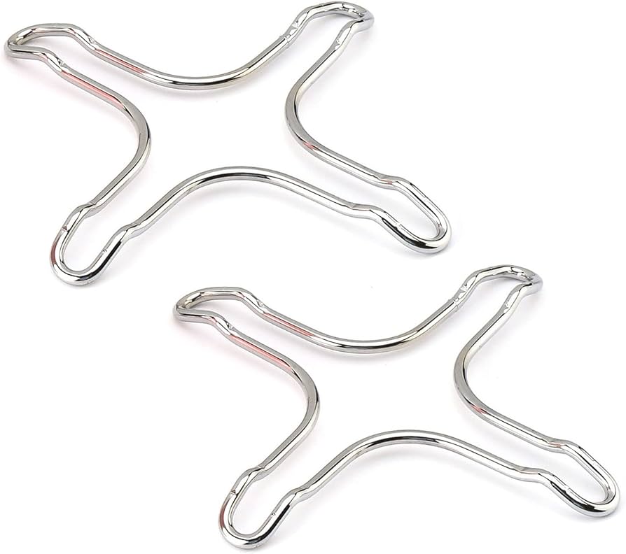 Phoenix, Gas Stove Attachment /Stainless Steel Wok Ring Pot Holder /Set 2 Pcs