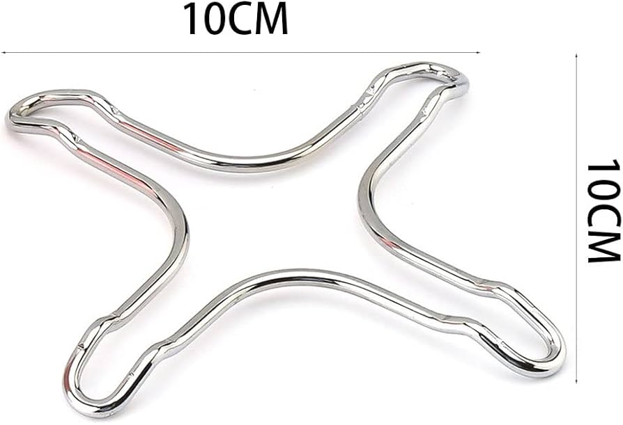 Phoenix, Gas Stove Attachment /Stainless Steel Wok Ring Pot Holder /Set 2 Pcs