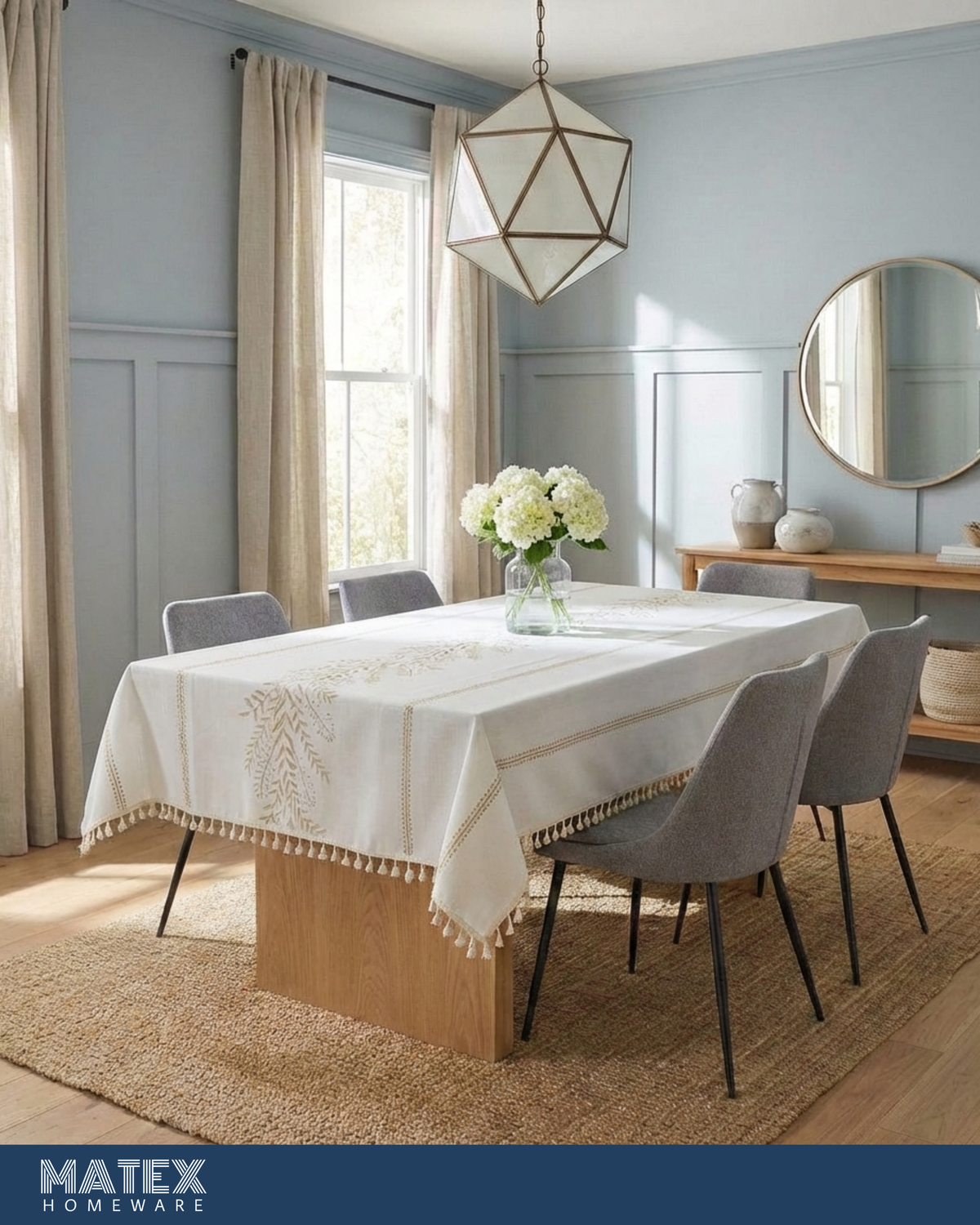 Kernels Golden Premium Linen Table Cover - 140x220 cm