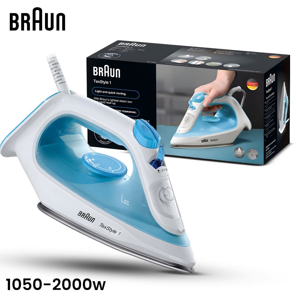 BRAUN , TexStyle SI1050 Electric Steam Iron 2000W