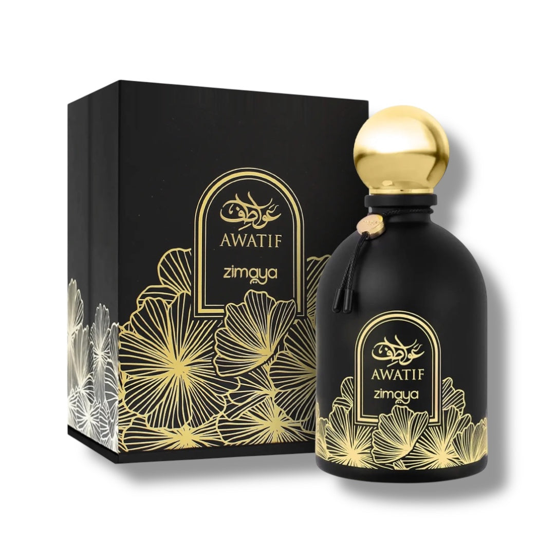 Zimaya AWATIF BLACK VAPO 100ML EDP - Medaid International