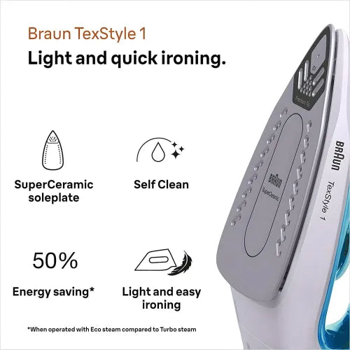 BRAUN , TexStyle SI1050 Electric Steam Iron 2000W