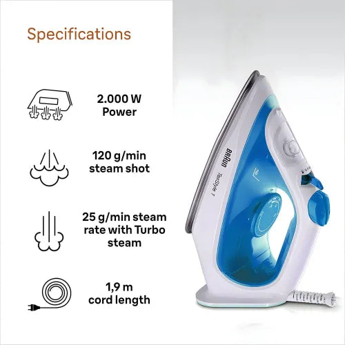 BRAUN , TexStyle SI1050 Electric Steam Iron 2000W