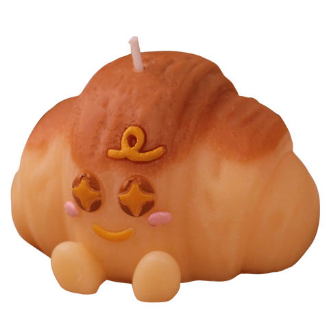 Bread Shaped Scented  Candle