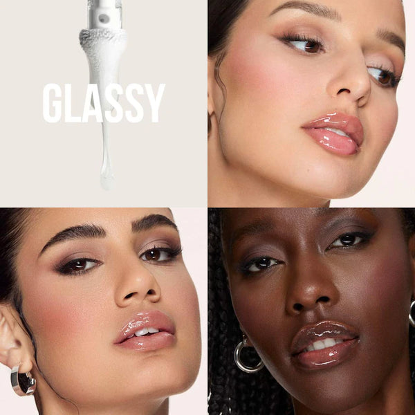 HUDA BEAUTY - Faux Filler Shiny Non-Sticky Lip Gloss-Shade Glassy