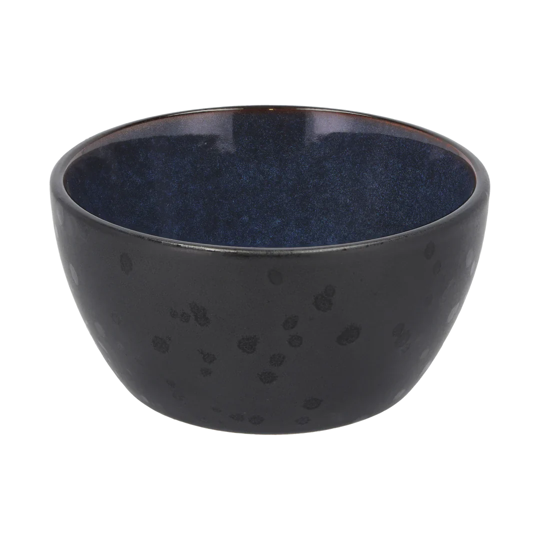 Bitz Living Bowl 12cm Black Dark Blue Bitz