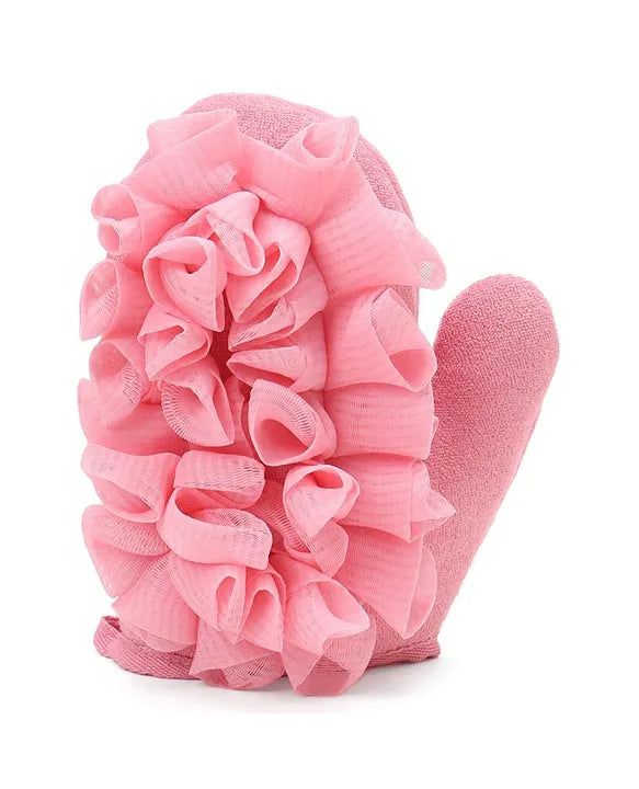 Exfoliating Glove With Scrubber