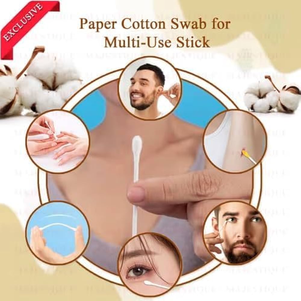 Biodegradable Wood Handle Cotton Buds