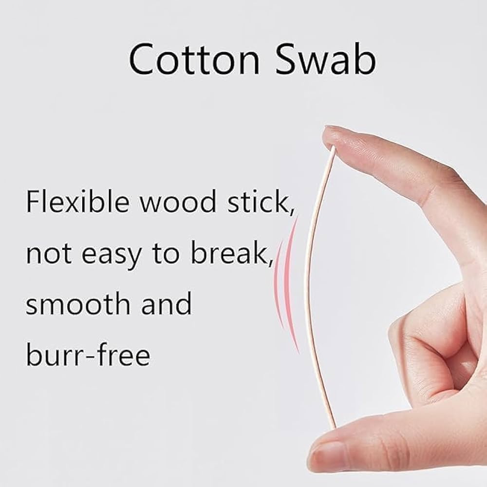 Biodegradable Wood Handle Cotton Buds