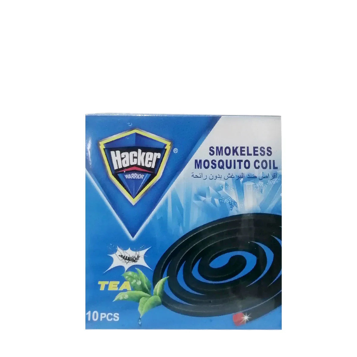 Hacker Warrior Smokeless Mosquito Coil - 10 Pcs