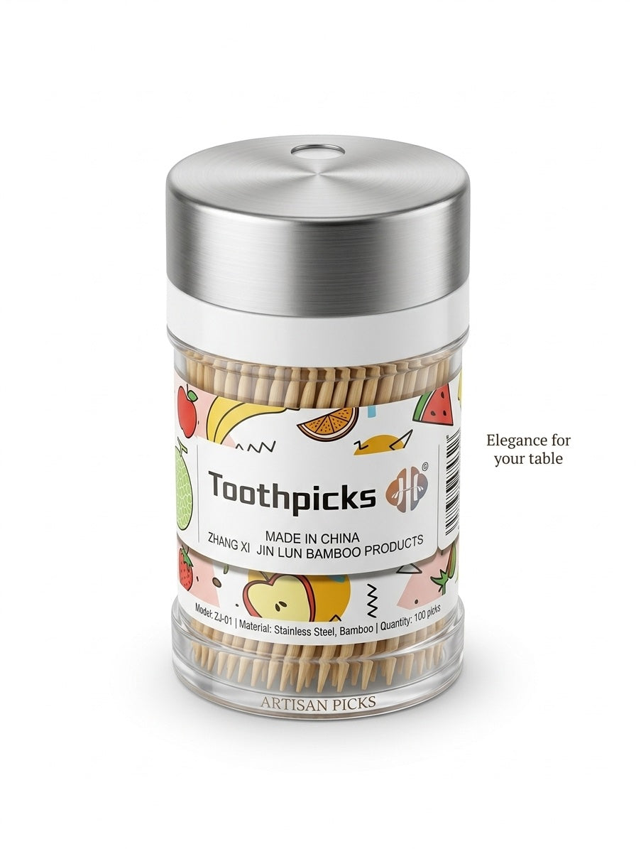 100 Wood Toothpicks