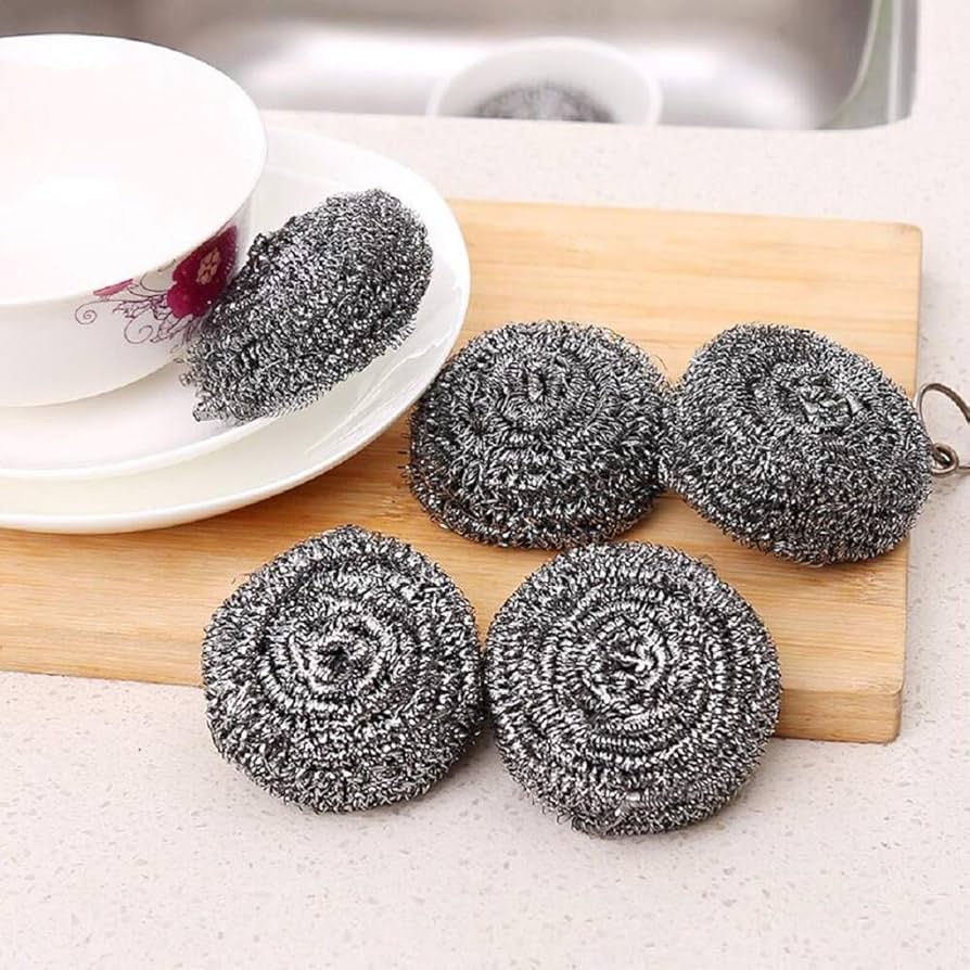 Phoenix, 1 Pc Stainless Steel Scrubber