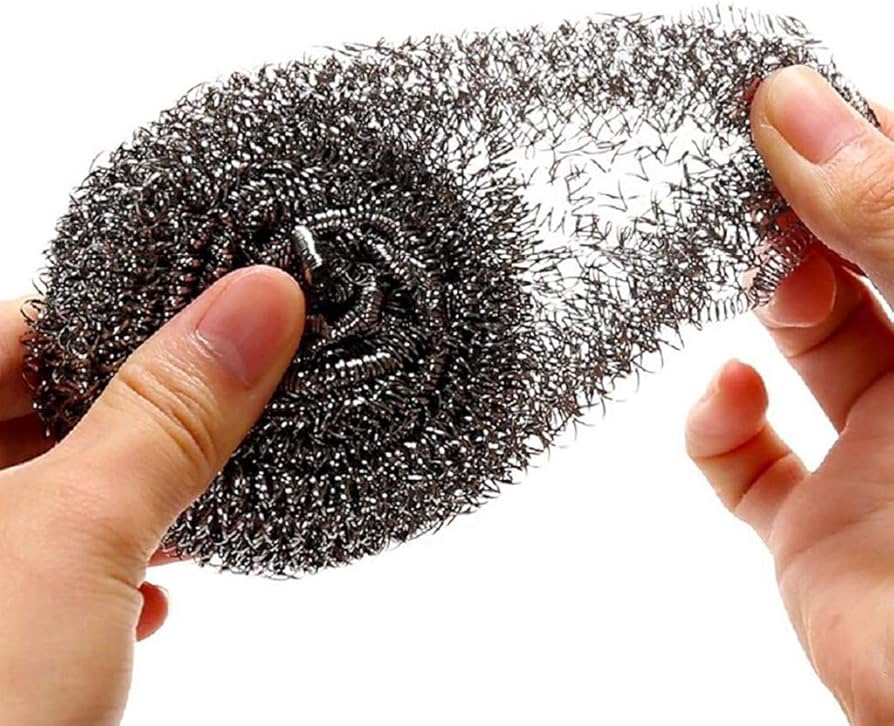 Phoenix, 1 Pc Stainless Steel Scrubber
