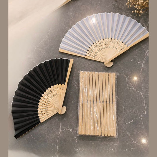 Bamboo Handheld Fan