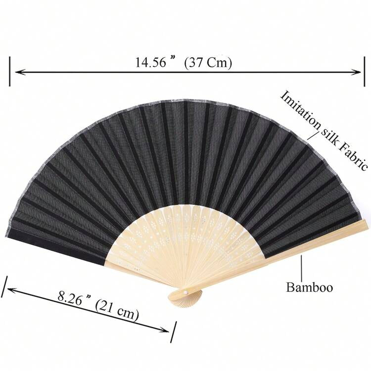 Bamboo Handheld Fan