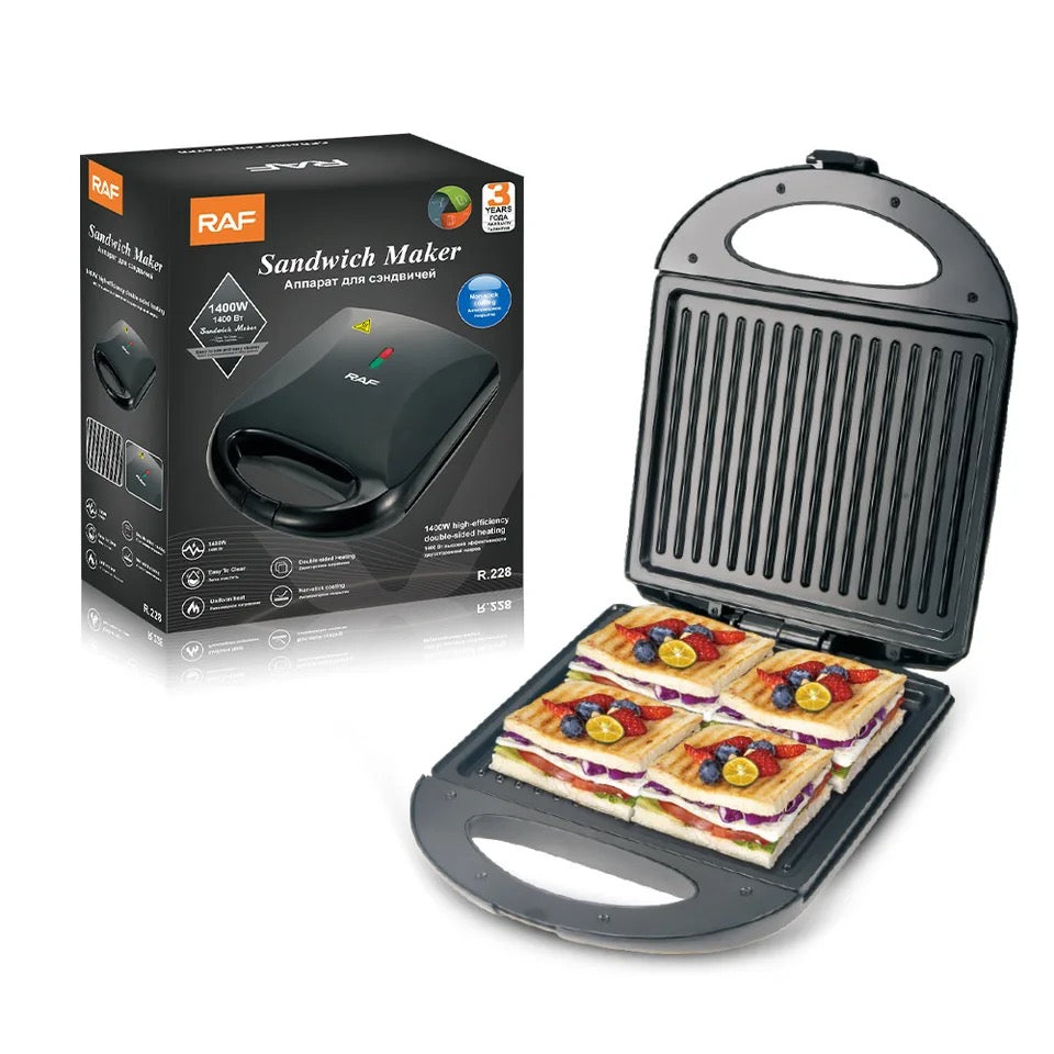 Raf Sandwich Maker 1400W R2290T - Medaid International
