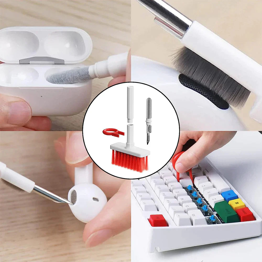 Earphone & Keyboard Cleaner Brush 5 In 1 - Medaid International