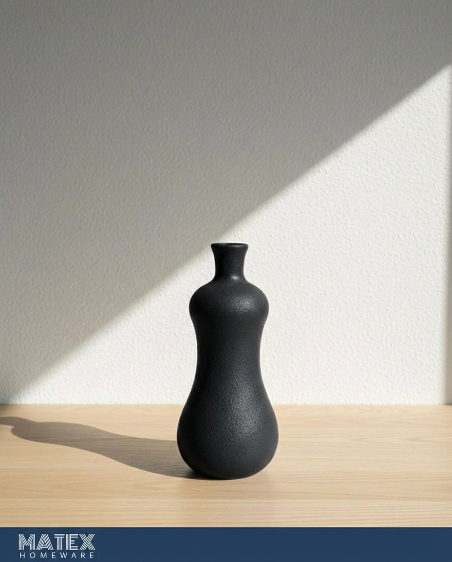 Obsidian Elysia Ceramic Vase